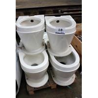 6 toiletpotten